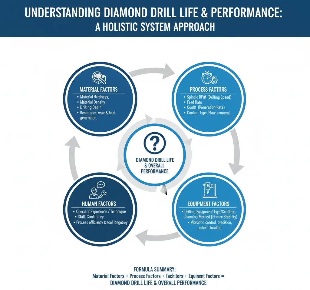 UNDERSTANDING DIAMOND DRILL LIFE & PERFORMANCE