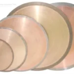 Diamond wafering blade