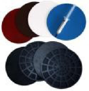 Item #8021007 – 8″ OD Replacement Consumables package with backing plates