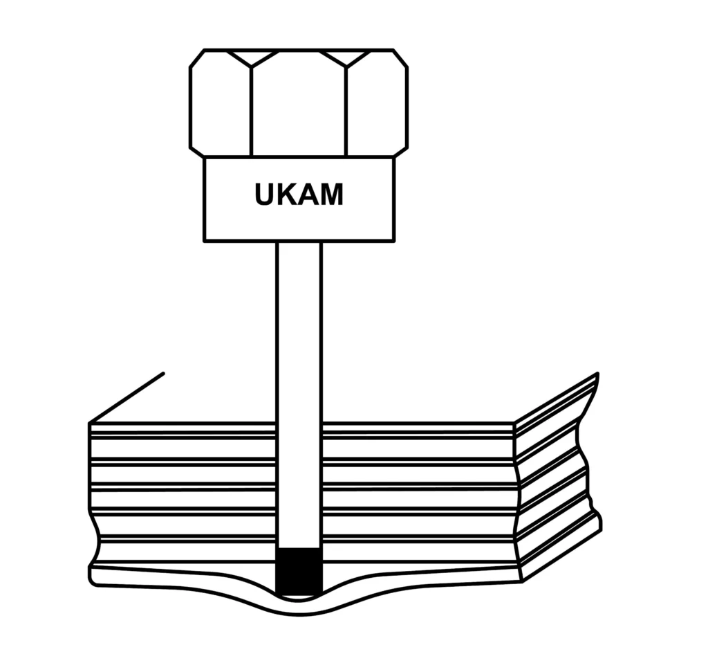 material delamination UKAM