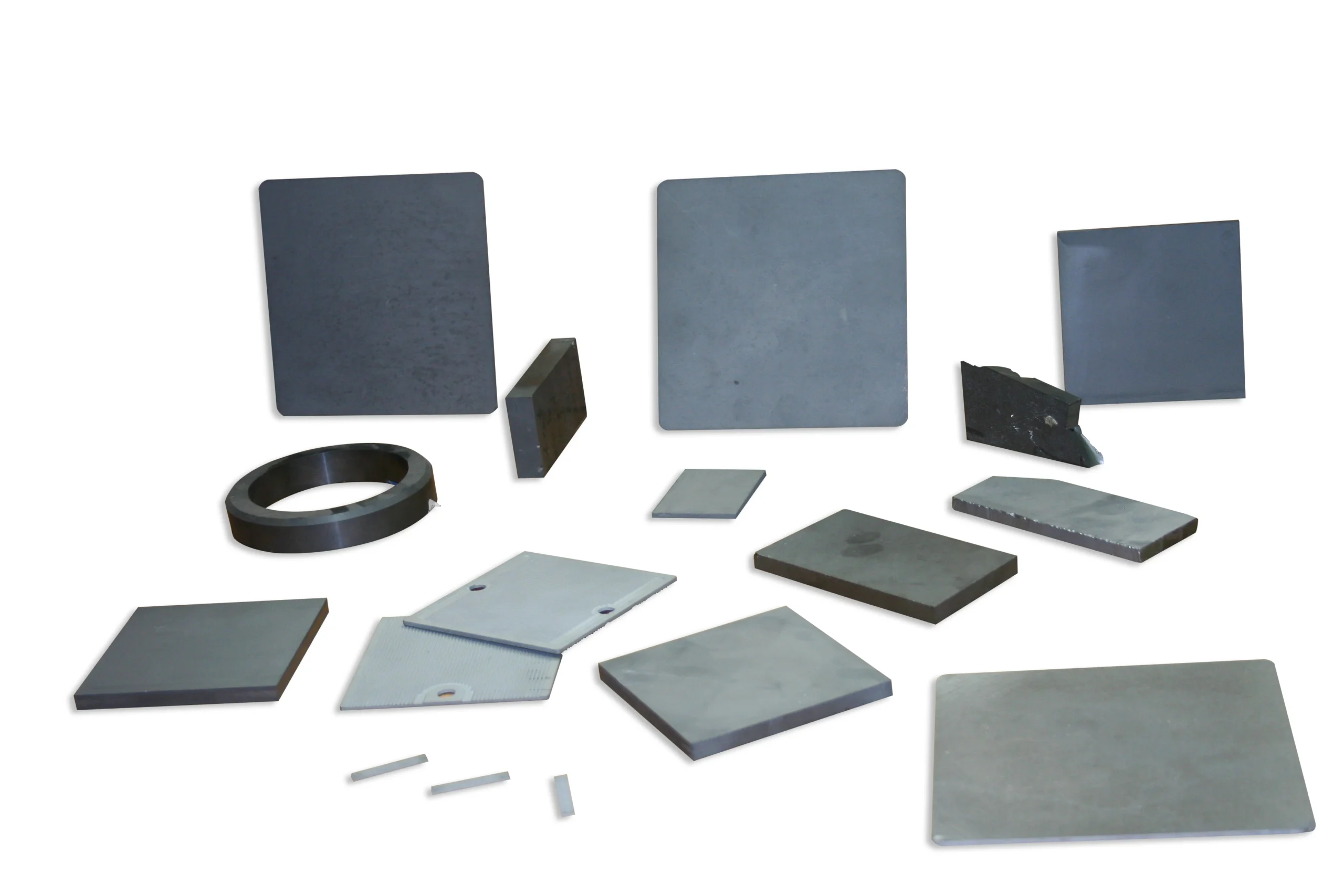 Advanced ceramic materials are used in various industries, including aerospace, electronics, medical devices, and automotive for their durability.