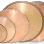 Diamond wafering blades