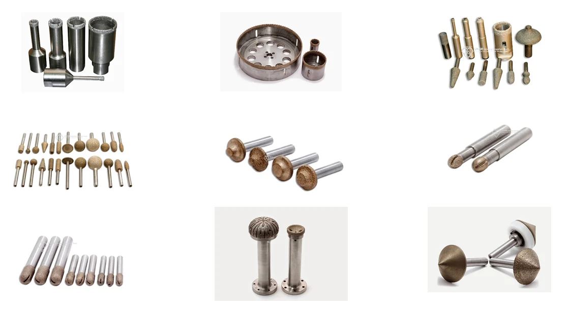 Brazed bond diamond core drills