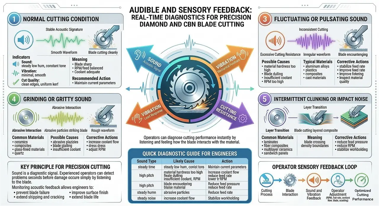 audible and sensory feedback