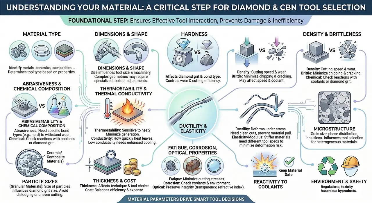 critical step for diamond & cbn tool selection
