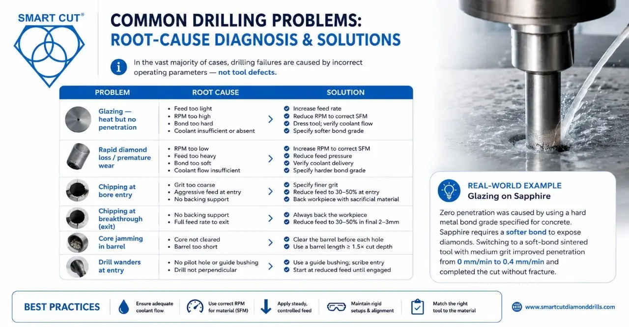 common drilling problems
