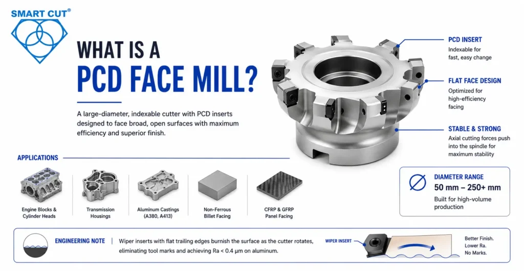 pcd face mill