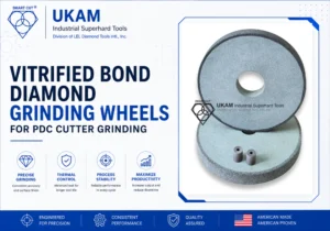 Vitrified Bond Diamond Grinding Wheels for PDC Cutter Grinding