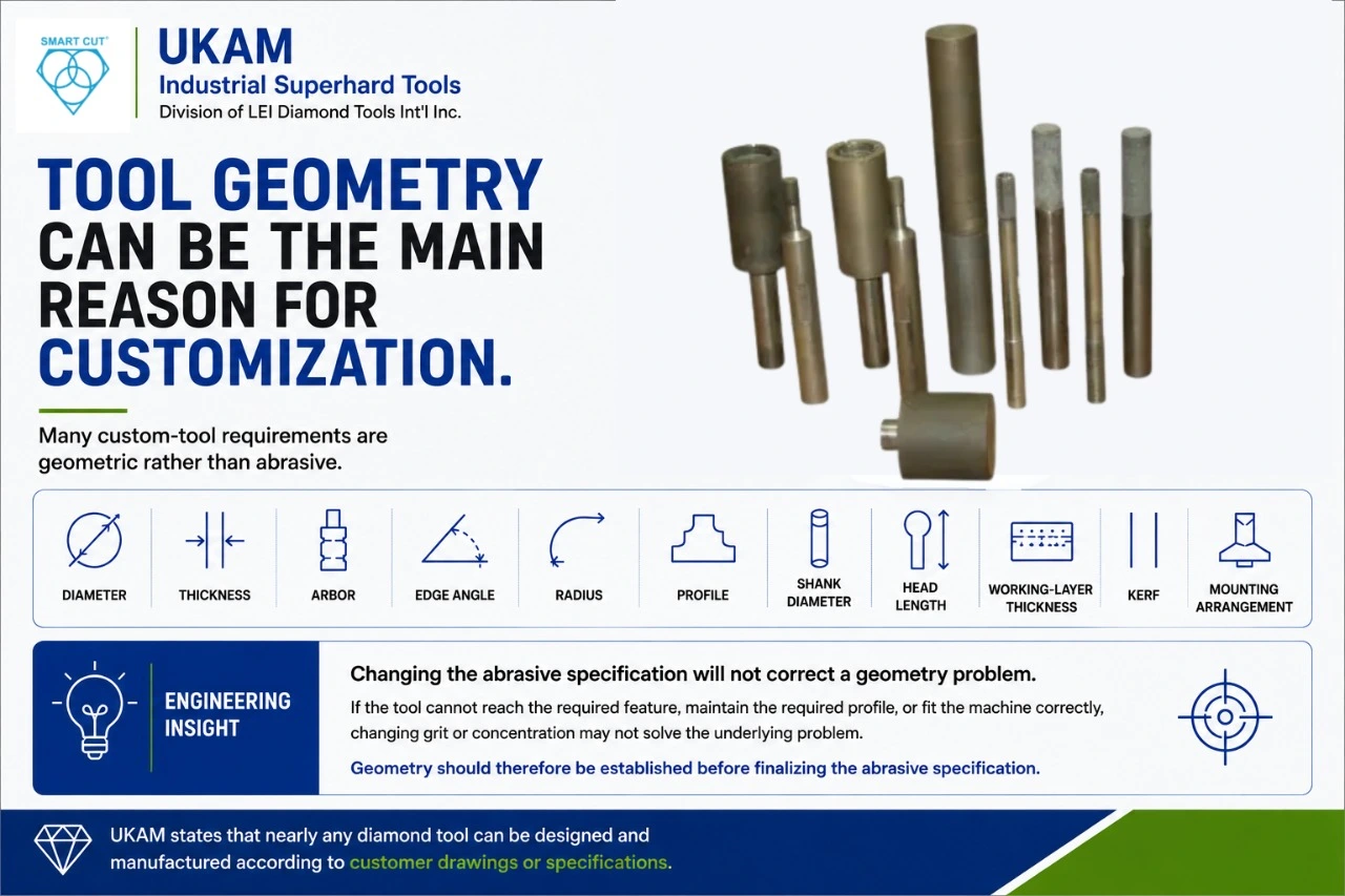 Tool Geometry Can Be the main reason for customization