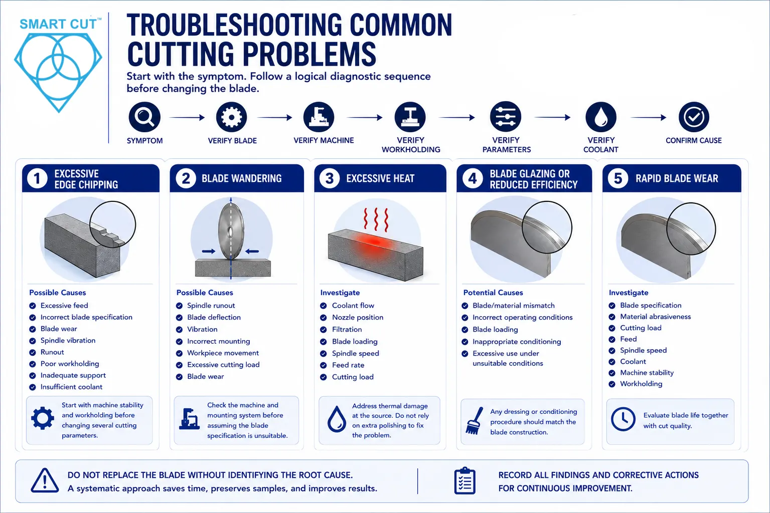 troubleshooting common cutting problems