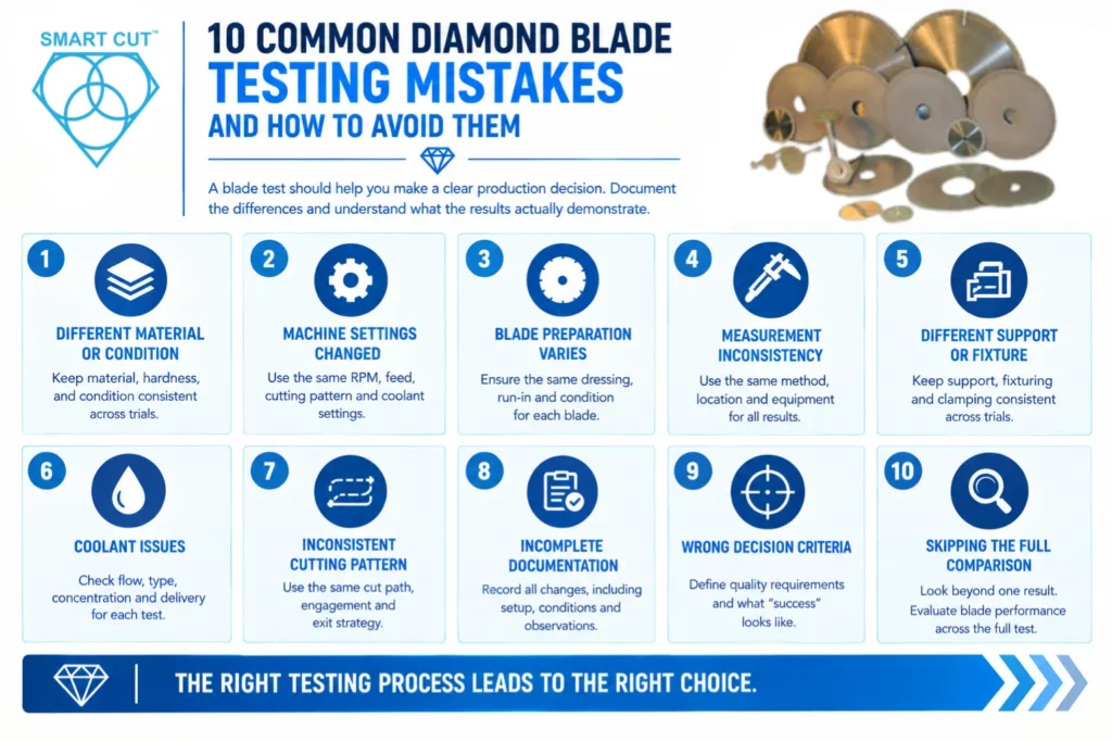 10 Common Diamond Blade Testing Mistakes and How to Avoid Them