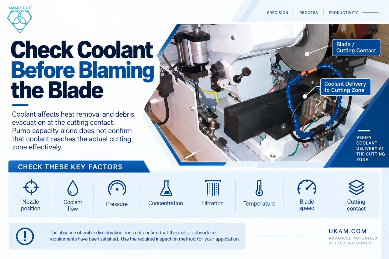 Check Coolant Before Blaming the Blade