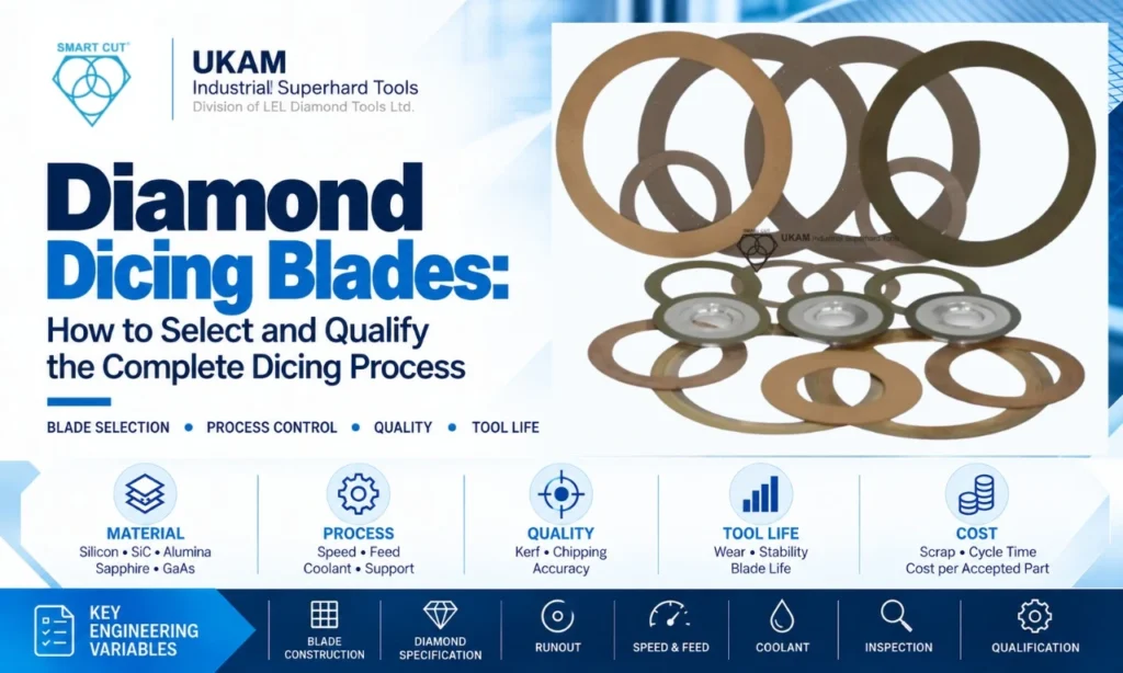 Diamond Dicing Blades How to Select and Qualify the Complete Dicing Process