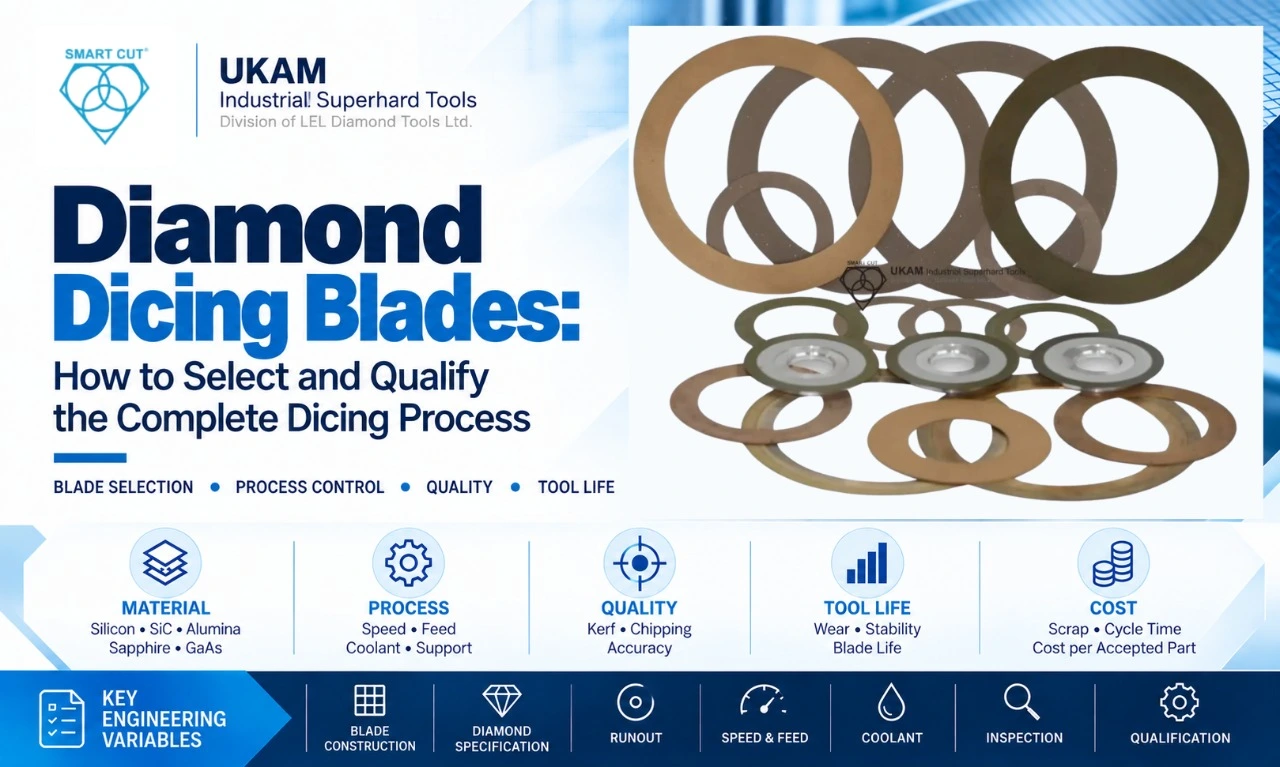 Diamond Dicing Blades How to Select and Qualify the Complete Dicing Process