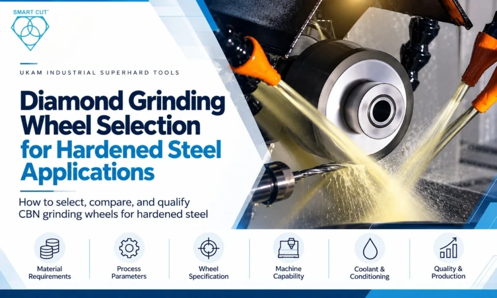 Diamond Grinding Wheel Selection for Hardened Steel Applications