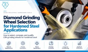 Diamond Grinding Wheel Selection for Hardened Steel Applications
