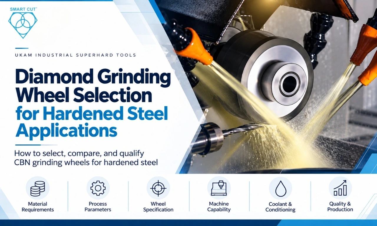 Diamond Grinding Wheel Selection for Hardened Steel Applications