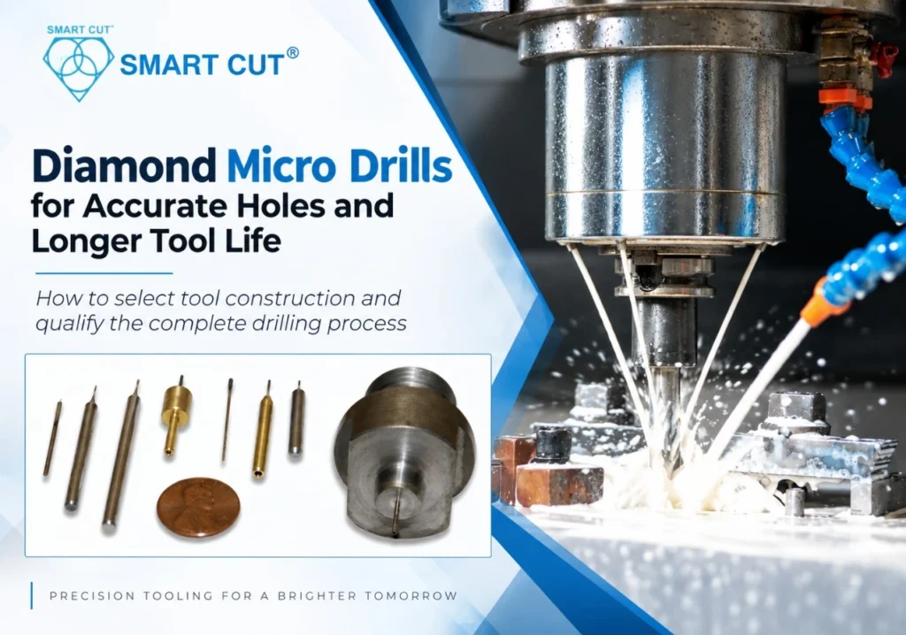 Diamond Micro Drills for Accurate Holes and Longer Tool Life