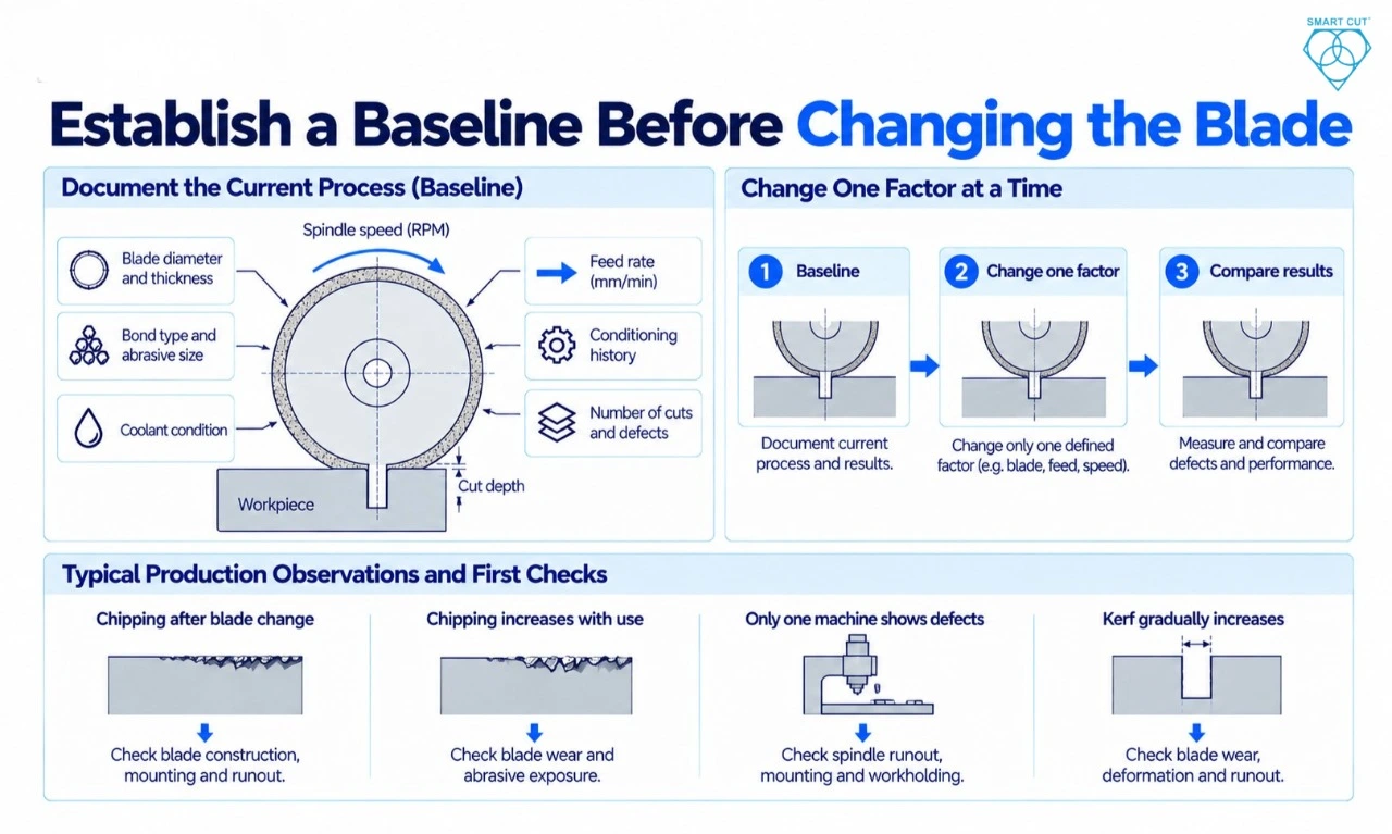 Establish a Baseline Before Changing the Blade
