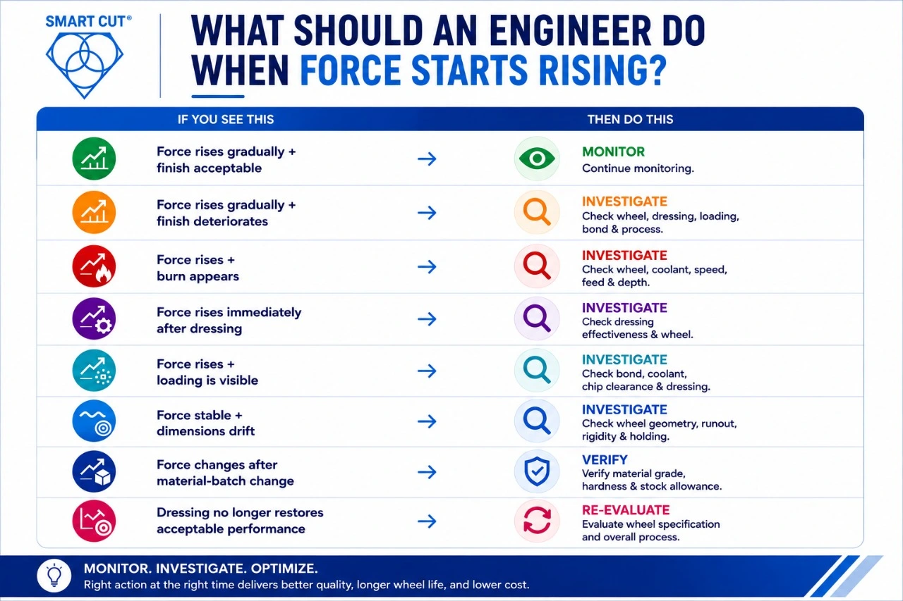 What Should An Engineer do When Force Starts Rising