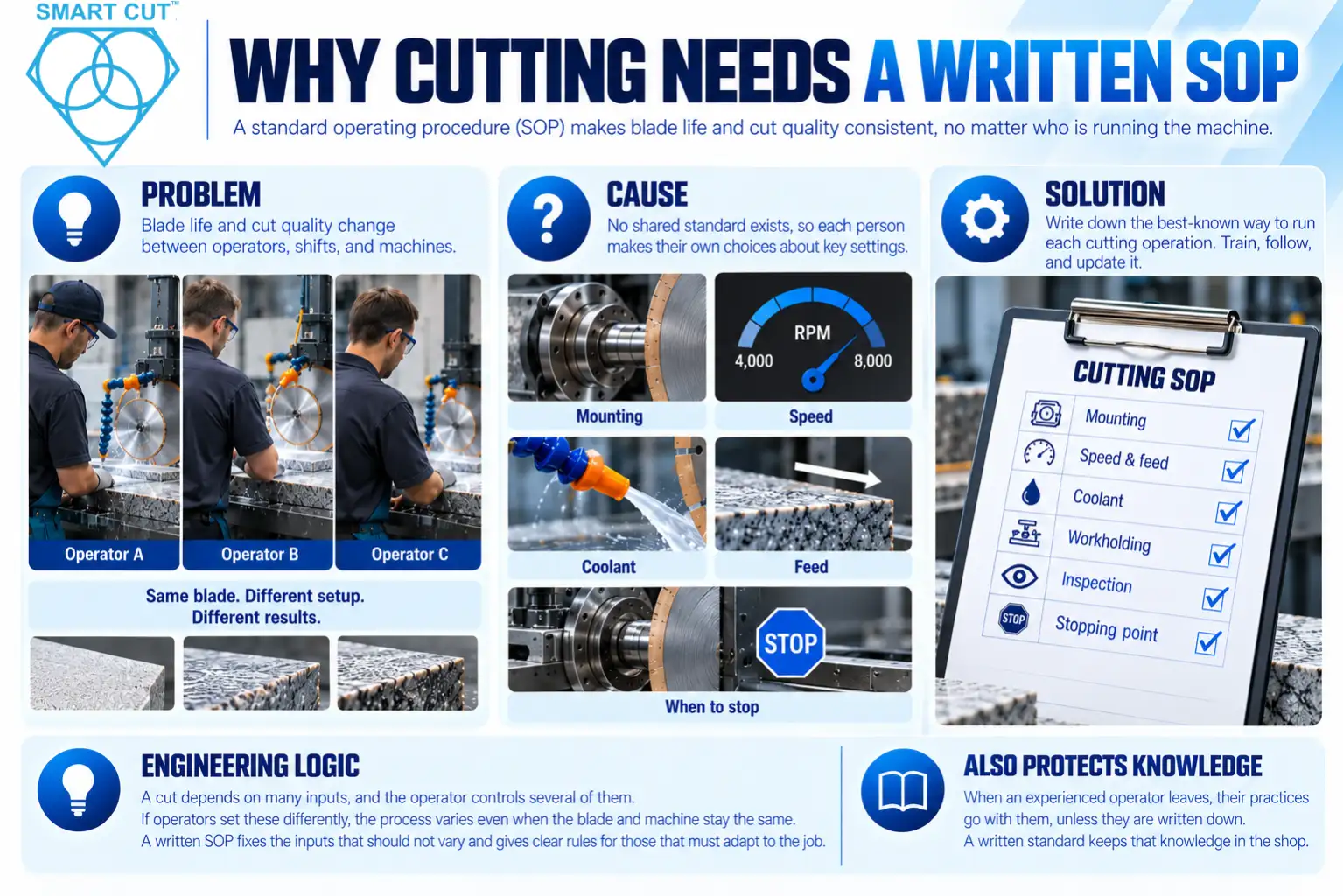 Why Cutting Needs a Written SOP
